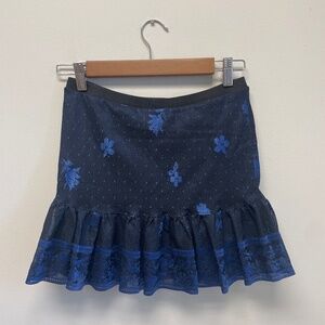 Vintage Mini Lace Skirt